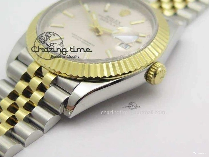 Jubilee YG Best Edition 41mm Bracelet Silver A2813 DateJust Maker BP Dial New Version II SS On 0422